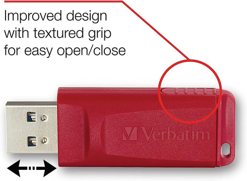 Verbatim 16GB Store 'n' Go USB Flash Drive - PC / Mac Compatible - Red...