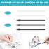 Replacement Stylus Tips for Galaxy Note 8/9 Tab S 3/4, Stylus Pen Nibs Replacement with Tweezer Removal Tool(Black)...