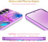 Hekodonk for Galaxy S23 FE 5G Case with Rotation Ring Kickstand Magnetic Car Mount Full Body Shockproof Protection Rugged Slim Marble Cover Case f...