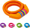 Bike Lock Cable - 4 Feet Resettable Cable Lock - Self Coiling 5 Digit Combination Bicycle Lock (Orange)...