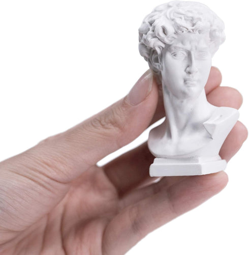 Waldosia Great Composers Bust Statuette Set w/Artemis and Michelangelo's David Figurines...