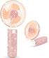 Mudder Crystal Bling Rhinestone Mini Handheld Fan Portable Usb Rechargeable Fan Battery Operated Small Folding Personal Fan for Girls Women Outdoo...