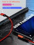 USB C Cable, 2 Pack 10FT 60W/3A Nylon Braided USB C to USB C Cable Right Angle 90 Degree USB Type C Fast Charging Cable for iPhone 15, iPad Pro/Mi...