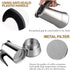2 Cup 100ML 3.3oz Stovetop Espresso Maker Stainless Steel Moka Pot Espresso Maker Percolator Italian Coffee Maker Capable Moka Coffee Machine Cafe...