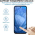 amFilm 3+1 Pack for Google Pixel 8A Screen Protector Tempered Glass, Ultrasonic Fingerprint Compatible, with Easy Installation Frame, Anti Scratch...