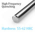 Linear Motion Rods, FEYRINX 2PCS 8mm x 370mm (.315 x 14.57 inches) Case Hardened Chrome Linear Rail Shaft for 3D Printer, DIY, CNC - Metric h8 Tol...