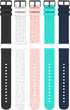 Smartwatch Accessories Compatible with iTech Fusion 2 /2S / 2R Watch Bands, 20mm Silicone Watch Band Quick Release for Women Men-Straps 5 Pack...