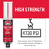 J-B Weld High Heat Epoxy Syringe, Dark Grey...