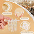 Hicarer 16 Pieces Corsage Wristlet Bracelet Wrist Corsage Prom Elastic Pearl Bands Wedding Corsages Pearl Bracelet Wedding Wristlets DIY Wrist Cor...