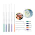 Reusable Inoculating Loops Set - Cell Streaking Tools Perfect for Bacteria Cell Tissue Culture (5 Pack)...