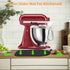Sliding Mat for Kitchenaid Mixer, Mixer Mover Slider Mat Pad Compatible with Kitchenaid 4.5-5 Qt Tilt-Head Stand Mixer, Kitchen Appliance Slider M...