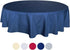 Tektrum Heavy Duty 70 inch Round Elegant Waffle Weave Check Jacquard Tablecloth Table Cover - Waterproof/Stain Resistant/Spill Proof - Great for D...