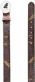 Nocona Boy's Bull Rider Cowboy Design Belt, Brown, 18...