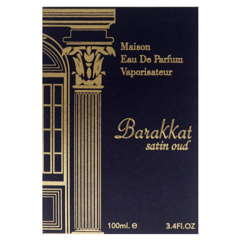 TAWAKKAL PERFUMES Fragrance World Barakkat Satin Oud EDP Perfume 100ml (3.4FL OZ)...