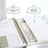 Simplified To Do List Notebook - Aesthetic Daily Planner to Easily Organize Your Tasks And Boost Productivity - Stylish Undated Planner And School...