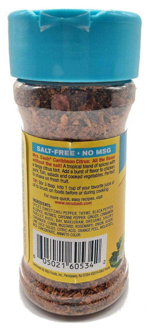 Mrs. Dash Caribbean Citrus and Fiesta Lime Bundle (2.4 oz, 1 of each flavor)...