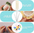 BAGERLA 14 Sizes Crochet Hooks(0.5-1.9mm), Iron Ergonomic Crochet Hooks Set with Big Eye Yarn Needle and Stitch Markers Clip Extra Long Crochet Ne...