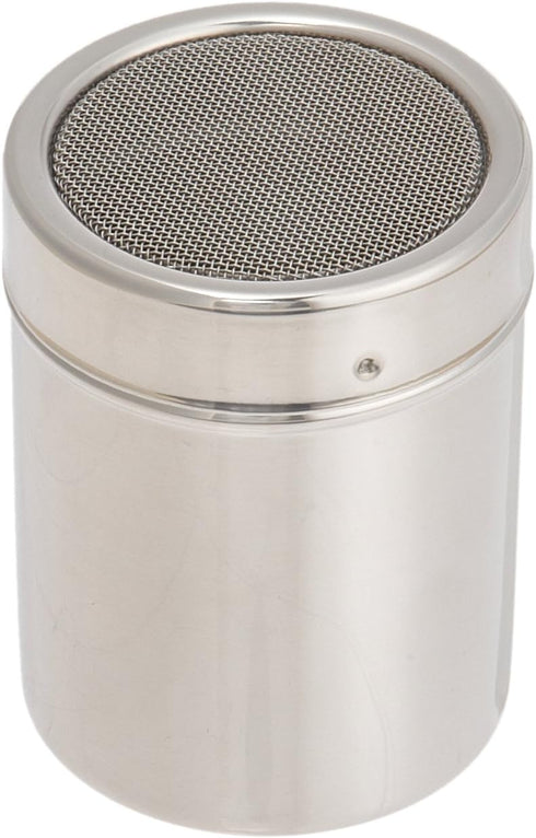 Ateco Stainless Steel Shaker, 4-ounce Capacity with Fine Mesh...