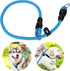 Slip Collar Dog Training Choke Collar, Round Nylon Rope Collar No Pull P-Collar for Small Medium Large Dogs (Blue S)...