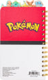 Silver Buffalo Pokemon Pokeball Starters Spiral Tabbed Notebook, 8 x 5 Inches...