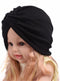 Qhome Fashion Soft Cotton Kids Turban Chemo Hat Hair Covering Hijab Girls Beanie Twist Head Wrap...