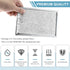 WB06X10309 Microwave Oven Grease Filter 7-5/8 x 5" Compatible with GE WB06X10359 Microwave Filter Replacement Parts by AMI PARTS (4 Packs)...