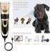 Dog Grooming kit Low Noise Rechargeable Dog Clippers for Grooming Cordless Dog Grooming for Dogs, Cats Gold...