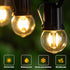 E26 Low Light Bulbs,1Watt G40 Edsion Small LED Light Bulbs Equal to 10w Incandescent,2700k Warm White for Bedside Lights, Wall Lights, Porch Light...