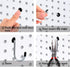 Pegboard Hook Locks, for Stopping Hooks from Falling Off, 120PCS, Black...
