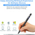 Active Stylus Digital Pen with Ultra Fine Tip Stylus for iPad iPhone Samsung Tablets, Compatible with Apple Pen,Stylus Pen for iPad Pro, Black...