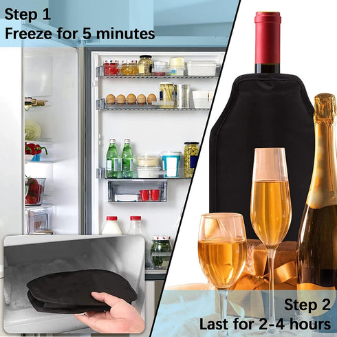 Wine Bottle Chiller,Wine Chiller,Wine Chillers for Bottles,Wine Chiller Bucket,Wine Gifts,Wine Accessories,Wine Bottle Cooler,Wine Cooler Sleeve,C...