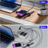 3 in 1 Wireless Charging Station for Apple Multiple Devices, Wireless Charger Foldable Wireless Magsafe Charger for iPhone 15 14 13 12 11, for iWa...