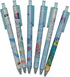 Maydahui 42 PCS Blue Sea Animal Gel Pens Cute Kawaii Pen Retractable Printing Pens Fish Octopus Dolphin Shark Turtle Crab Style Black Ink for Scho...