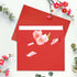 50Packs A7 Red Envelopes 5x 7 Inch Card Envelopes,Self Seal for Weddings, Greeting Cards?Mailing? Invitations, Photos, Postcards...