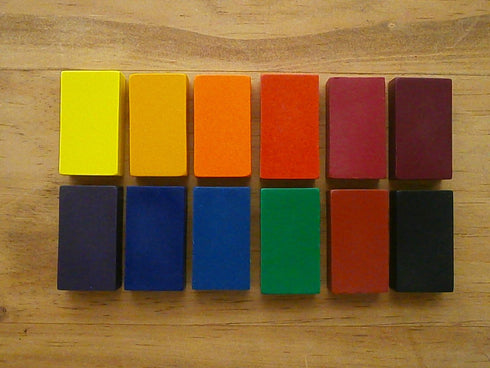 FILANA (12 Block Crayons) Organic Beeswax Block Crayons, Natural, Non Toxic, Handmade in the US, No Paraffin or Petroleum Waxes, Rich Colors, Glid...