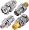 Onelinkmore BNC to SMA Coax Adapter for Baofeng UV-5R Ham Radio, HT Antenna, Scanner, SDR Dongle...