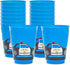 BLUE PANDA 16 Pack Plastic Police Cups for Kids, Car Party Favors for Birthday Party Supplies (16 oz)...