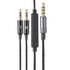 Replacement Cable Cord for Sol Republic Master Tracks HD/HD2/V8/V10/12/X3 (Remote Volume & Microphone Cable - Black)...