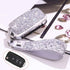 Royalfox(TM) 3 Buttons 3D Bling flip Folding Remote Key Fob case Cover for VW Volkswagen Jetta GTI Passat Golf Tiguan Touareg Beetle Multivan Sagi...