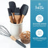 Baking Utensils Set 6 Pieces - Spatula Set for Baking - Baking Essentials 3 Spatula, 2 Pastry Brush, 1 Whisk - Spatulas Silicone Heat Resistant - ...