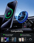 for Magsafe Car Mount Charger, 15W Fast Charging LED Magnetic Wireless Car Charger, Car Phone Holder Charger Mount Fits Air Vent Dashboard for iPh...