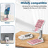 Foldable Phone Stand for Desk?Angle of View Adjustable Cell Phone Stand?Phone Holder for Desk/ipad Stand ?Suitable for iPhone, Samsung Smart Phone...