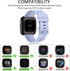 Sport Bands Compatible with Fitbit Versa 2 / Fitbit Versa/Versa Lite/Versa SE, Classic Soft Silicone Replacement Wristbands Straps for Fitbit Vers...