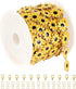 YOUBEIYEE Yellow Sunflowers Jewelry Making Supplies Chain Roll 9.8 Feet Gold Plated Brass Chains for Making Daisy Flower Necklace DIY Craft Chains...