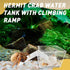 2 Packs Hermit Crab Water Tank - Ideal Hermit Crab Pool and Tank Combination - Hermit Crab Water Tank with Cuttable Climbing Ramp...