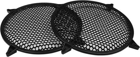 X AUTOHAUX 2pcs Grill Cover 12 Inch Mesh Protector Car Speaker Cover Woofer Subwoofer Grill...
