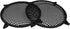 X AUTOHAUX 2pcs Grill Cover 12 Inch Mesh Protector Car Speaker Cover Woofer Subwoofer Grill...