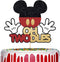 Oh Twodles Mouse Cake Topper 2nd Birthday Party Supplies Cake Decorations Second Birthday Party Theme...