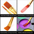 AROIC Acrylic Paint Brushes, 6 Packs / 60 pcs Nylon Hair Paint Brush Set for All Purpose Oil Watercolor Painting Artist Professional Kits (Black)...