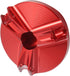 Motoforti Engine Oil Filler Cap Oil Filler Plug Cover Red for Yamaha YZF-R6S YZF-R6 YZF-R3 YZF-R125 YZF-R1 FZ750 FZ600...